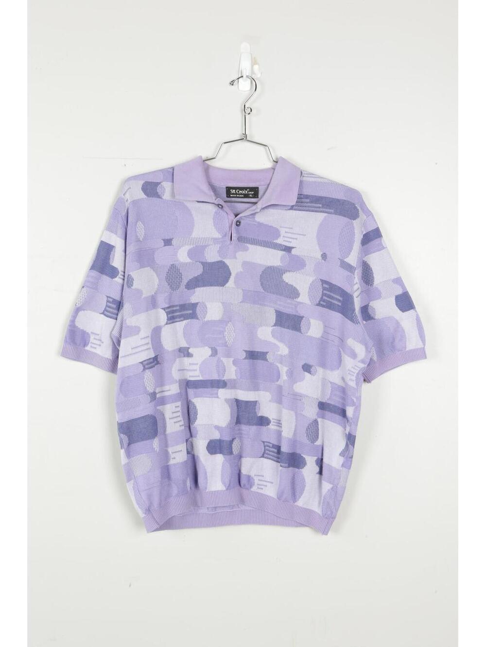 00's St.Croix Abstract Short Sleeve Polo